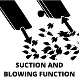 EINHELL Aspiratore/Soffiatore per foglie GC-EL 3000 E, Soffiafoglie / Soffiante rosso/Nero