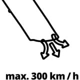 EINHELL GC-EL 3000 E, Soffiafoglie / Soffiante rosso/Nero