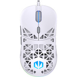 ENDORFY EY6A021, Mouse da gioco bianco