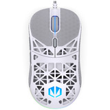 ENDORFY EY6A021, Mouse da gioco bianco