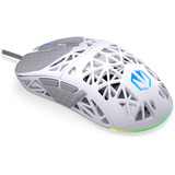 ENDORFY EY6A021, Mouse da gioco bianco