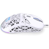 ENDORFY EY6A021, Mouse da gioco bianco