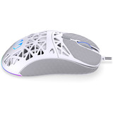 ENDORFY EY6A021, Mouse da gioco bianco