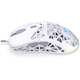 ENDORFY EY6A021, Mouse da gioco bianco