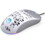 ENDORFY EY6A021, Mouse da gioco bianco