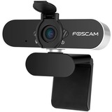 Foscam W21 webcam 2 MP 1920 x 1080 Pixel USB Nero Nero/Argento, 2 MP, 1920 x 1080 Pixel, 30 fps, 1920x1080@25fps,1920x1080@30fps, 1080p, H.264