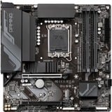 GIGABYTE B760M GAMING X scheda madre DDR4 - Supporta CPU Intel Core di 14a generazione, VRM digitale a 8+1+1 fasi, fino a 5333MHz DDR4 (OC), 2xPCIe 4.0 M.2, LAN 2.5GbE, USB 3.2 Gen2 Nero/grigio, VRM digitale a 8+1+1 fasi, fino a 5333MHz DDR4 (OC), 2xPCIe 4.0 M.2, LAN 2.5GbE, USB 3.2 Gen2, Intel, LGA 1700, Intel® Celeron®, Intel® Core™ i3, Intel® Core™ i5, Intel® Core™ i7, Intel® Core™ i9,..., LGA 1700, 128 GB, DDR4-SDRAM