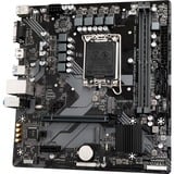 GIGABYTE B760M H DDR4 Scheda Madre - Supporta CPU Intel Core di 14a Generazione, 6+1+1 Fasi VRM Digitale, fino a 3200MHz DDR4 (OC), 2xPCIe 4.0 M.2, GbE LAN, USB 3.2 Gen1 6+1+1 Fasi VRM Digitale, fino a 3200MHz DDR4 (OC), 2xPCIe 4.0 M.2, GbE LAN, USB 3.2 Gen1, Intel, LGA 1700, Intel® Celeron®, Intel® Pentium® Gold, LGA 1700, 64 GB, DDR4-SDRAM