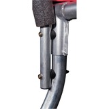 HUDORA Fantastic Trampolino 300V, Attrezzature per il fitness Nero/Rosso