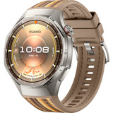 Huawei WATCH GT6 Pro, Cassa 46mm in titanio e cinturino marrone. Compatibile con iOS e Android. Fino a 21 giorni di autonomia., Smartwatch Nero, Cassa 46mm in titanio e cinturino marrone. Compatibile con iOS e Android. Fino a 21 giorni di autonomia., 3,73 cm (1.47"), AMOLED, Touch screen, 64 GB, GPS (satellitare), 54 g
