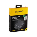 Intenso XS10000 Polimeri di litio (LiPo) 10000 mAh Nero, Powerbank  Nero, 10000 mAh, Polimeri di litio (LiPo), Nero