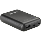 Intenso XS10000 Polimeri di litio (LiPo) 10000 mAh Nero, Powerbank  Nero, 10000 mAh, Polimeri di litio (LiPo), Nero