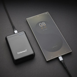Intenso XS10000 Polimeri di litio (LiPo) 10000 mAh Nero, Powerbank  Nero, 10000 mAh, Polimeri di litio (LiPo), Nero