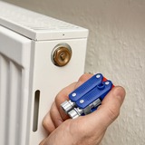 KNIPEX Chiave per armadio di comando "DoubleJoint", chiave combinata   blu/Rosso