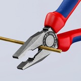 KNIPEX KP-0302180 Pinze, Pinze universali blu, Blu/Rosso, 18 cm, 254 g