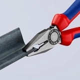 KNIPEX KP-0302180 Pinze, Pinze universali blu, Blu/Rosso, 18 cm, 254 g