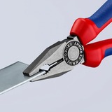 KNIPEX KP-0302180 Pinze, Pinze universali blu, Blu/Rosso, 18 cm, 254 g