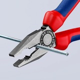 KNIPEX KP-0302180 Pinze, Pinze universali blu, Blu/Rosso, 18 cm, 254 g