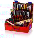 KNIPEX L-BOXX Elektro, 63 pezzi, Set di strumenti rosso