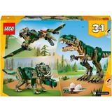 LEGO Creator 3 in 1 31151 T. Rex, Dinosauro Giocattolo Trasformabile in Triceratopo e Pterodattilo, Giochi per Bambini 9+, Giochi di costruzione Dinosauro Giocattolo Trasformabile in Triceratopo e Pterodattilo, Giochi per Bambini 9+, Set da costruzione, 9 anno/i, Plastica, 626 pz, 953 g