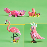 LEGO Creator Animali selvatici: fenicottero rosa, Giochi di costruzione Set da costruzione, 8 anno/i, Plastica, 288 pz, 420 g