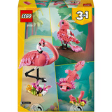 LEGO Creator Animali selvatici: fenicottero rosa, Giochi di costruzione Set da costruzione, 8 anno/i, Plastica, 288 pz, 420 g