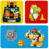 LEGO Super Mario 72039 Mario Kart – Castello di Bowser Giocattolo Interattivo con 2 Macchine e 4 Figure, Regalo Bambini 9+, Giochi di costruzione Regalo Bambini 9+, Set da costruzione, 9 anno/i, Plastica, 1068 pz, 1,33 kg