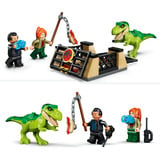 LEGO Trasportatore Jurassic World per il giovane T.Rex, Giochi di costruzione Giocattolo con Dinosauro, ATV e 2 Minifigure, Regalo 4+, Set da costruzione, 4 anno/i, Plastica, 115 pz, 350 g