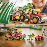 LEGO Trasportatore Jurassic World per il giovane T.Rex, Giochi di costruzione Giocattolo con Dinosauro, ATV e 2 Minifigure, Regalo 4+, Set da costruzione, 4 anno/i, Plastica, 115 pz, 350 g