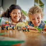 LEGO Trasportatore Jurassic World per il giovane T.Rex, Giochi di costruzione Giocattolo con Dinosauro, ATV e 2 Minifigure, Regalo 4+, Set da costruzione, 4 anno/i, Plastica, 115 pz, 350 g