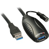 Lindy 43099 cavo USB 15 m USB 3.2 Gen 1 (3.1 Gen 1) USB A Nero Nero, 15 m, USB A, USB A, USB 3.2 Gen 1 (3.1 Gen 1), 5000 Mbit/s, Nero