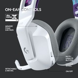Logitech G733 Cuffia Padiglione auricolare Bianco, Cuffia da gioco bianco, Cuffia, Padiglione auricolare, Giocare, Bianco, Stereofonico, Manopola