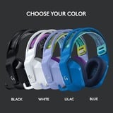 Logitech G733 Cuffia Padiglione auricolare Bianco, Cuffia da gioco bianco, Cuffia, Padiglione auricolare, Giocare, Bianco, Stereofonico, Manopola