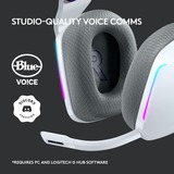 Logitech G733 Cuffia Padiglione auricolare Bianco, Cuffia da gioco bianco, Cuffia, Padiglione auricolare, Giocare, Bianco, Stereofonico, Manopola