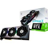 MSI RTX 3080 SUPRIM X 10G LHR scheda video NVIDIA GeForce RTX 3080 10 GB GDDR6X, Scheda grafica GeForce RTX 3080, 10 GB, GDDR6X, 320 bit, 7680 x 4320 Pixel, PCI Express 4.0
