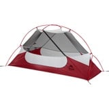 MSR Hubba NX Solo Gray grigio chiaro/Rosso