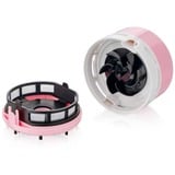 Peach PA105 aspirapolvere senza filo Rosa, Bianco Senza sacchetto, Aspirapolvere portatile fucsia, Secco, Tappezzeria, Senza sacchetto, Rosa, Bianco, Batteria, Stilo AA