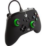 PowerA 0617885024917 periferica di gioco Nero, Verde USB Gamepad Analogico/Digitale Xbox Series S, Xbox Series X Nero/Verde, Gamepad, Xbox Series S, Xbox Series X, Tasto Home, Pulsante Menu, Pulsante di reset, Analogico/Digitale, Cablato, USB
