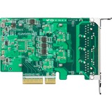 QNAP QXG-2G4T-I225 scheda di rete e adattatore Interno Ethernet 2500 Mbit/s Interno, Cablato, PCI Express, Ethernet, 2500 Mbit/s