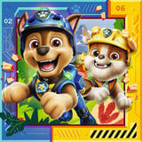 Ravensburger Puzzle per bambini Paw Patrol 3 Dino Movie 