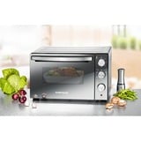 Rommelsbacher BGS 1500 forno Forno elettrico 30 L 1500 W Nero, Argento, Mini forno argento/Nero, Piccola, Forno elettrico, 30 L, 1500 W, 30 L, 230 °C