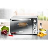 Rommelsbacher BGS 1500 forno Forno elettrico 30 L 1500 W Nero, Argento, Mini forno argento/Nero, Piccola, Forno elettrico, 30 L, 1500 W, 30 L, 230 °C