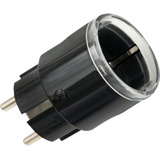 Shelly Plug S Gen3 MTR, Presa commutata Nero