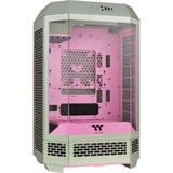 Thermaltake CA-1Y4-00SJWN-00, Chassis Tower verde chiaro/Rosa