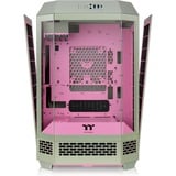 Thermaltake CA-1Y4-00SJWN-00, Chassis Tower verde chiaro/Rosa