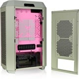 Thermaltake CA-1Y4-00SJWN-00, Chassis Tower verde chiaro/Rosa