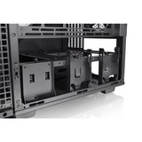 Thermaltake Divider 200 TG Micro Tower Nero Nero, Micro Tower, PC, Nero, micro ATX, Mini-ITX, SPCC, 18,5 cm