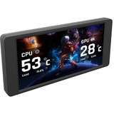 Thermaltake Kit schermo LCD 6 pollici, Visualizzazione Nero