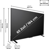 Toshiba 65QV2363DA, QLED TV Nero