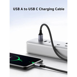 UGREEN 60126 cavo USB 1 m USB C USB A 0,48 Gbit/s Nero, Grigio Nero, 1 m, USB C, USB A, 0,48 Gbit/s, Nero, Grigio